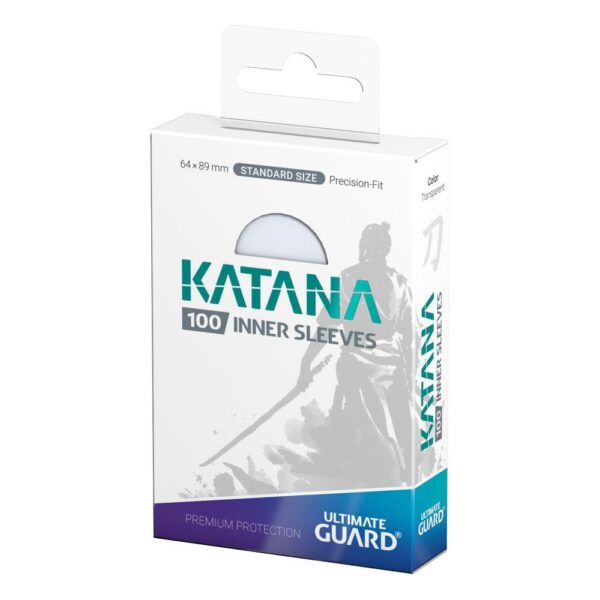 Ultimate Guard: Katana Inner Sleeves - 100x Standard Size - productfoto