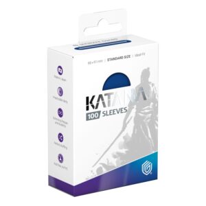 Ultimate Guard: Katana Sleeves - Blue Bird - 100x Standard Size - verpakking vooraan