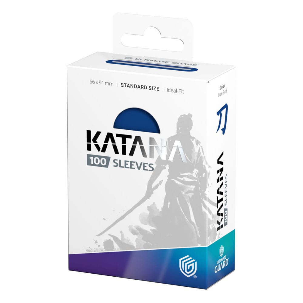 Ultimate Guard: Katana Sleeves - Blue Bird - 100x Standard Size - achterzijde