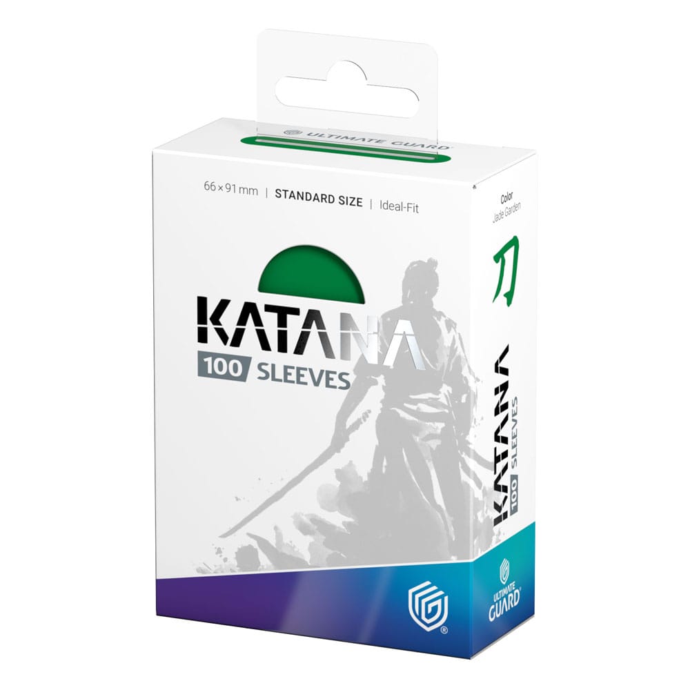 Ultimate Guard: Katana Sleeves - Jade Garden - 100x Standard Size - achterzijde