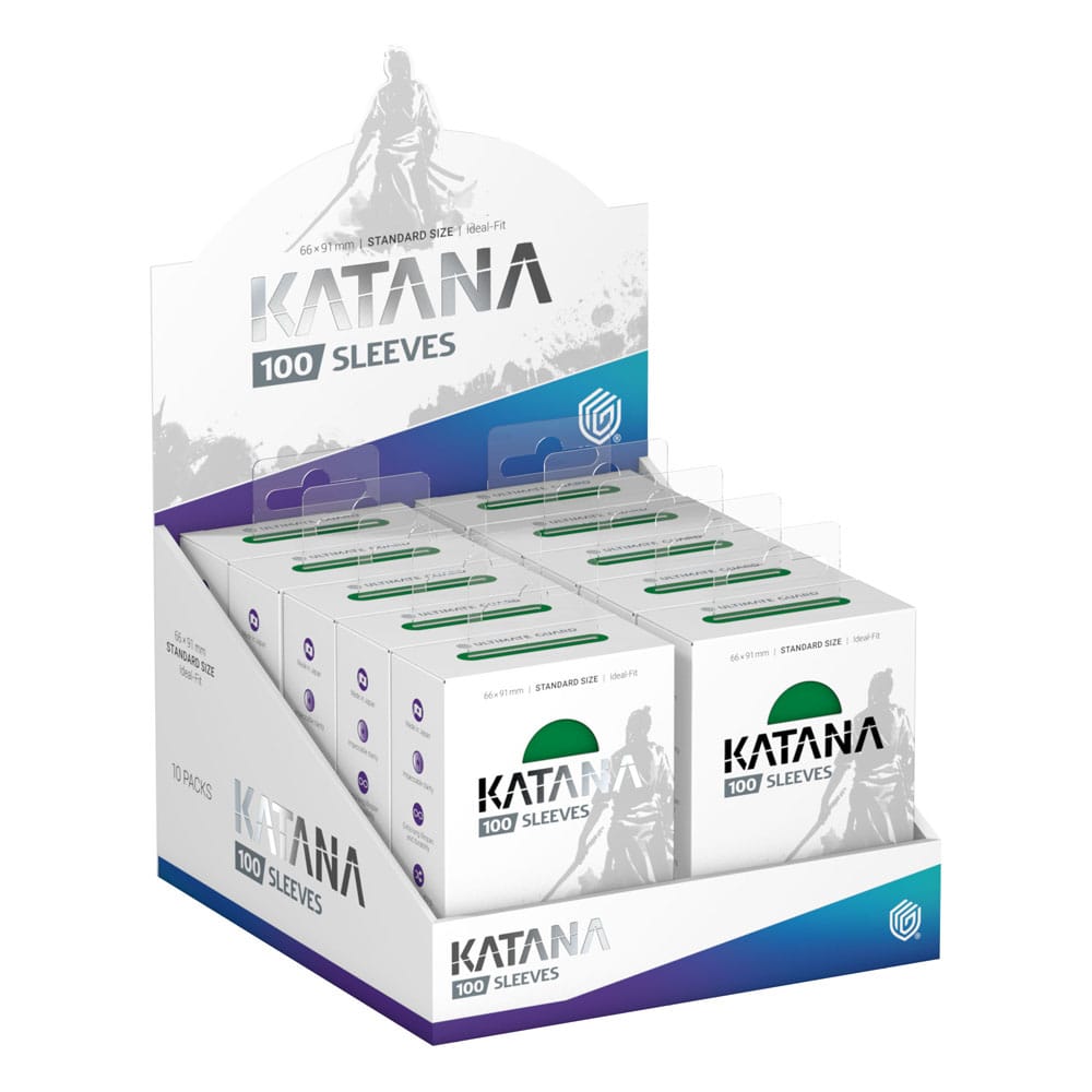 Ultimate Guard: Katana Sleeves - Jade Garden - 100x Standard Size - detailopname