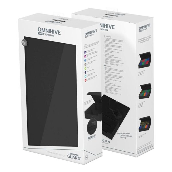Ultimate Guard: Omnihive 1000+ Xenoskin - Zwart (voor 1000 kaarten) - extra beeld 5