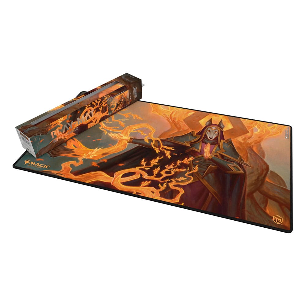 Ultimate Guard: Play-Mat - Magic: The Gathering "Tarkir: Dragonstorm" - Abzan Devotee (61 x 35 cm) - detailopname