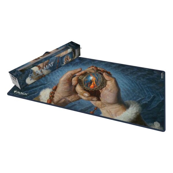 Ultimate Guard: Play-Mat - Magic: The Gathering "Tarkir: Dragonstorm" - Mox Jasper (61 x 35 cm) - detailopname