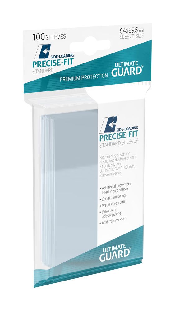 Ultimate Guard: Precise-Fit Sleeves - Side-Loading - 100x Standard Size - productfoto