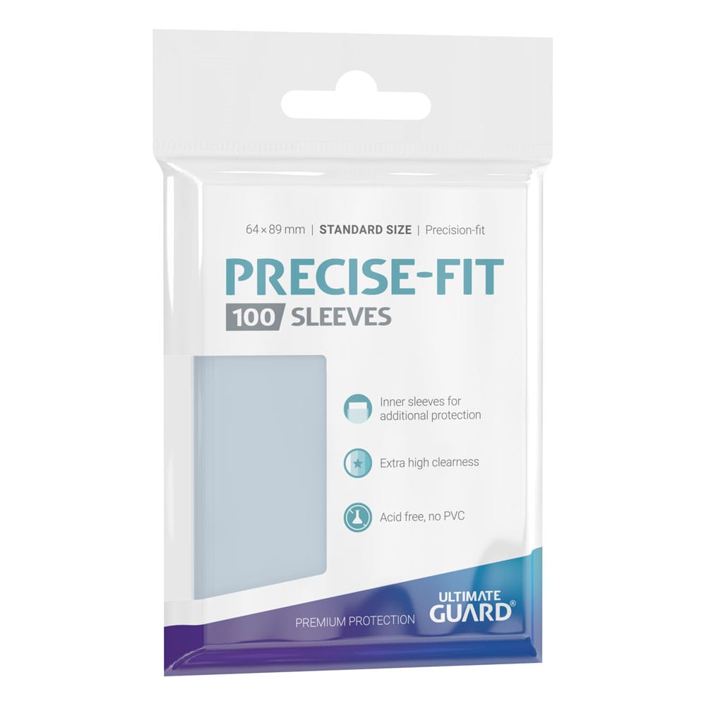 Ultimate Guard: Precise-Fit Sleeves - 100x Standard Size - productfoto