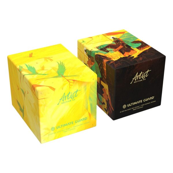 Ultimate Guard: RTE Boulder 100+ "Artist Edition III Dominik Mayer" - Duo-Pack (2 deckboxen) - zijaanzicht