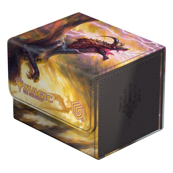 Ultimate Guard: Sidewinder 100+ Xenoskin - Magic: The Gathering "Tarkir: Dragonstorm" Ghostfire - Stormscale Scion - verpakking vooraan