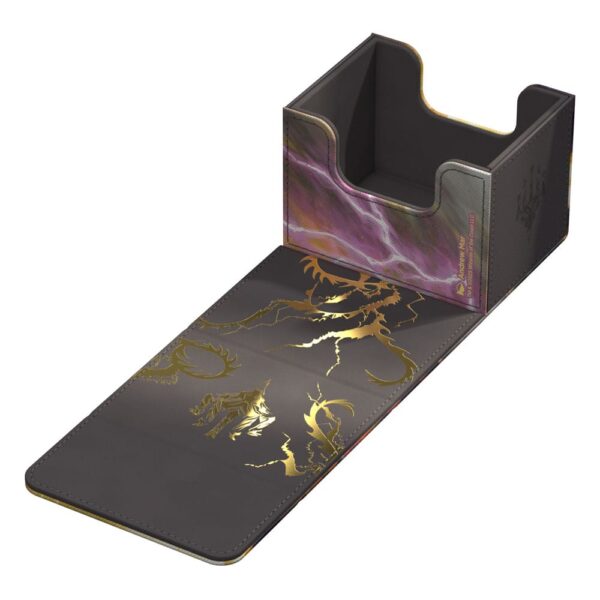 Ultimate Guard: Sidewinder 100+ Xenoskin - Magic: The Gathering "Tarkir: Dragonstorm" Ghostfire - Stormscale Scion - extra beeld