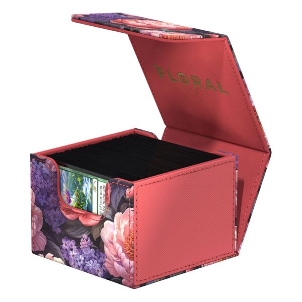 Ultimate Guard: Sidewinder 133+ Xenoskin "Floral Places III" - Vivid Field (voor 133 kaarten) - zijaanzicht