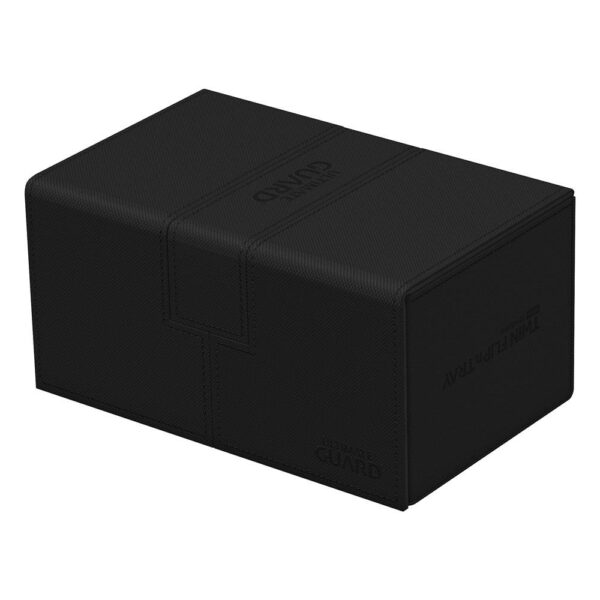 Ultimate Guard: Twin Flip'n'Tray 160+ Xenoskin - Zwart (voor 160 kaarten) - achterzijde