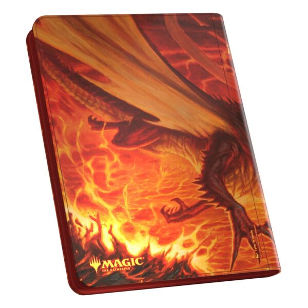 Ultimate Guard: Zipfolio 360 Xenoskin - Magic: The Gathering "Tarkir: Dragonstorm" - Magmatic Hellkite (voor 360 kaarten) - geopend