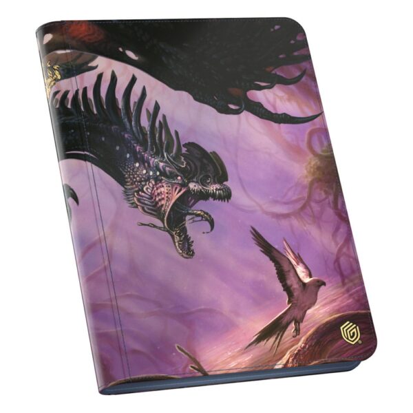 Ultimate Guard: Zipfolio 360 Xenoskin - Magic: The Gathering "Tarkir: Dragonstorm" - Feral Deathgorger (voor 360 kaarten) - achterzijde