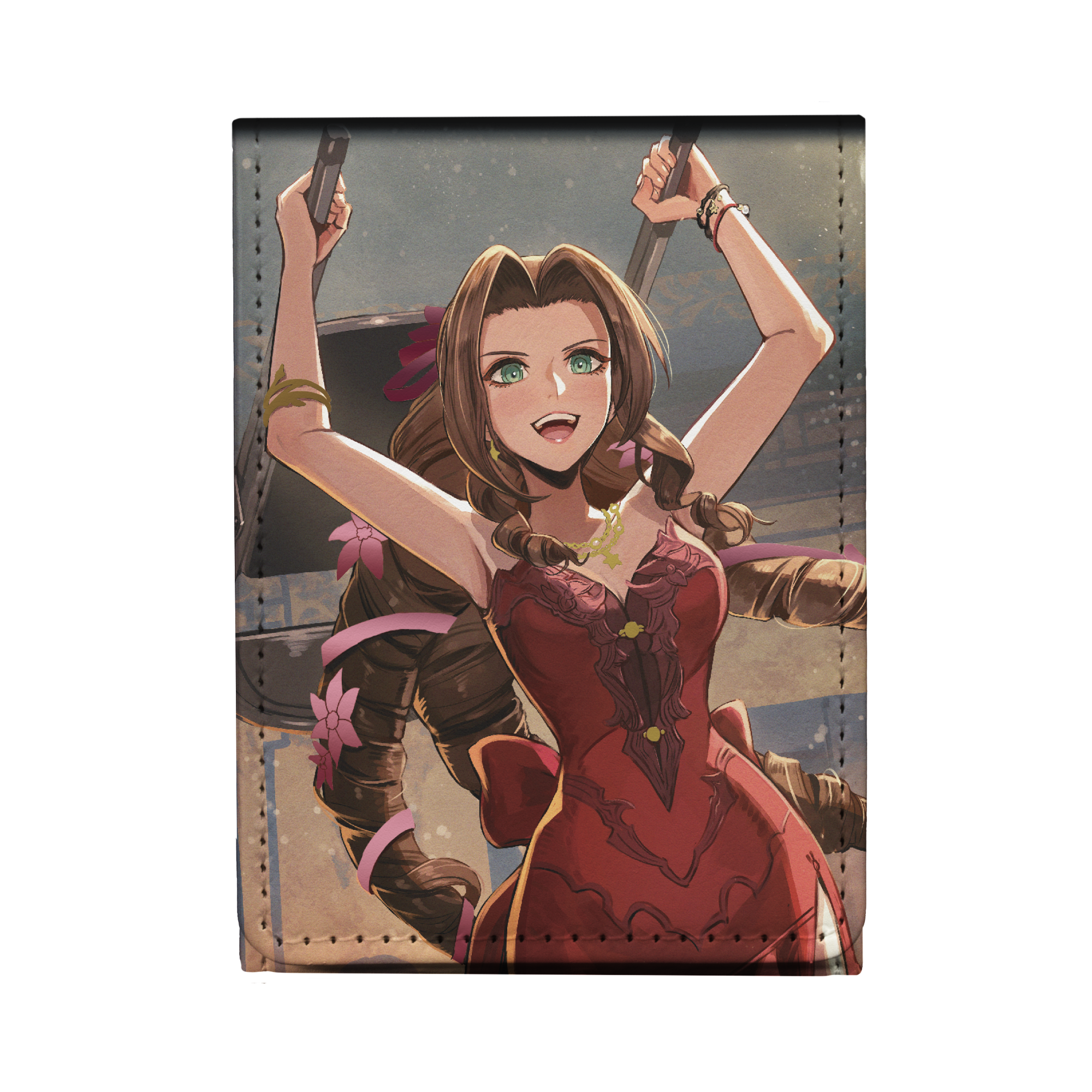 Ultra Pro: Magic x FINAL FANTASY - Aerith Gainsborough - Alcove Flip Deck Box (100+ kaarten) - productfoto