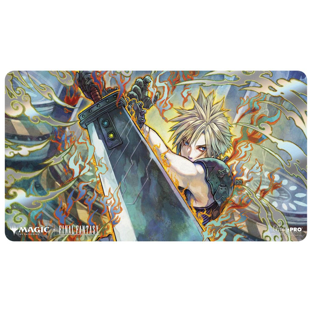 Ultra Pro: Magic x FINAL FANTASY - Buster Sword - Foil Playmat (61 x 34 cm) - verpakking vooraan