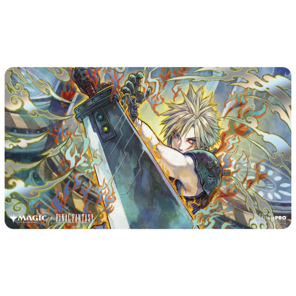 Ultra Pro: Magic x FINAL FANTASY - Buster Sword - Foil Playmat (61 x 34 cm) - verpakking vooraan