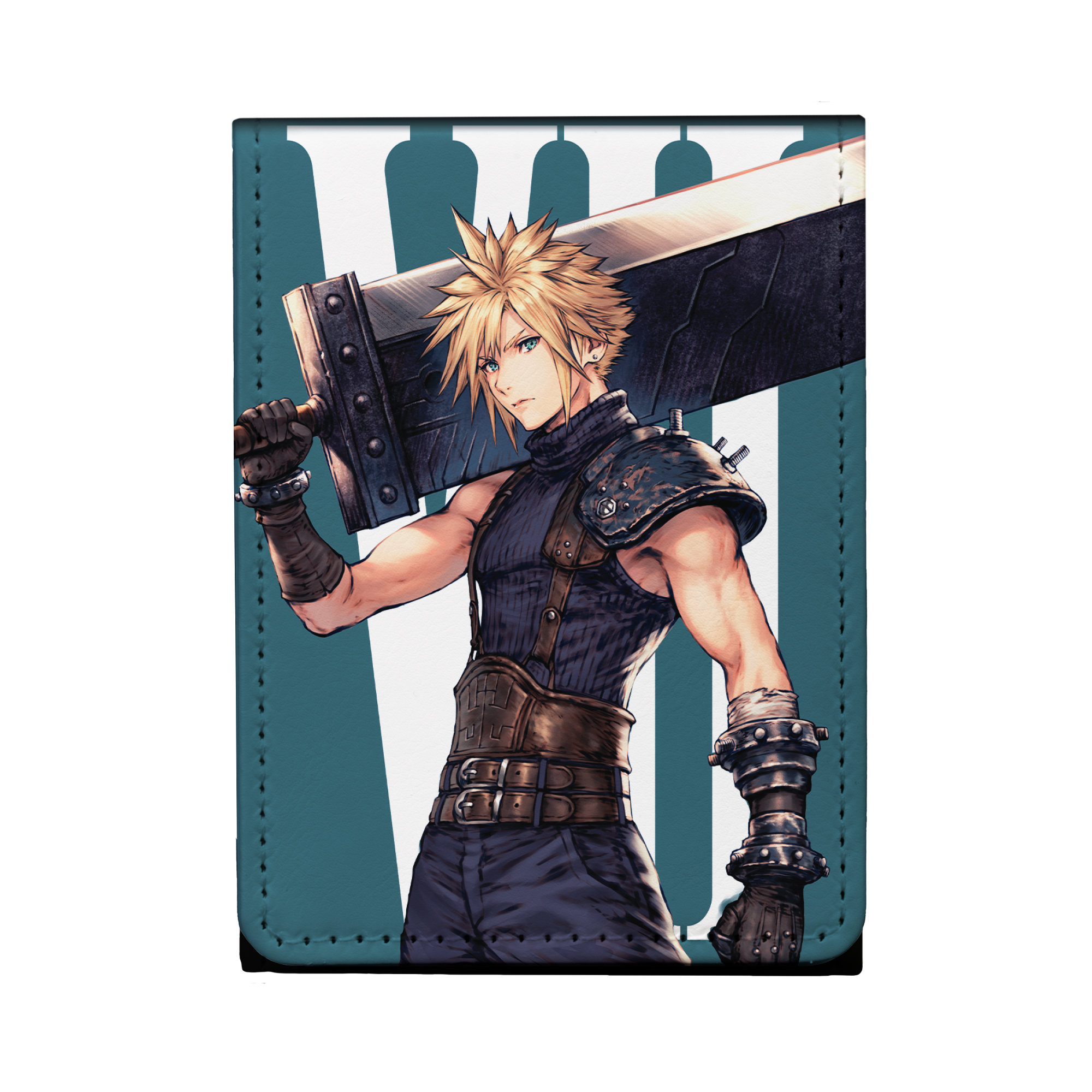 Ultra Pro: Magic x FINAL FANTASY - Cloud, Ex-SOLDIER - Alcove Flip Deck Box (100+ kaarten) - productfoto