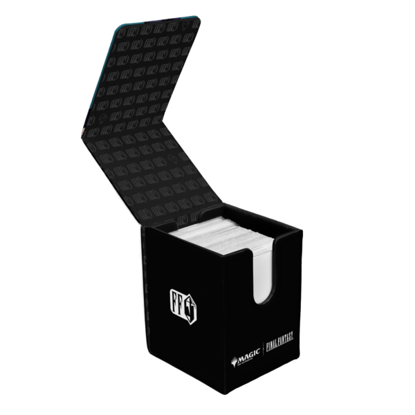 Ultra Pro: Magic x FINAL FANTASY - Cloud, Ex-SOLDIER - Alcove Flip Deck Box (100+ kaarten) - achterzijde