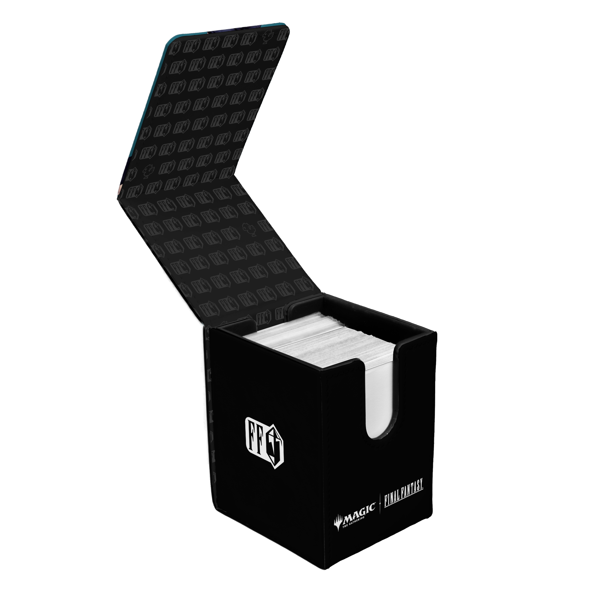 Ultra Pro: Magic x FINAL FANTASY - Cloud, Ex-SOLDIER - Alcove Flip Deck Box (100+ kaarten) - achterzijde