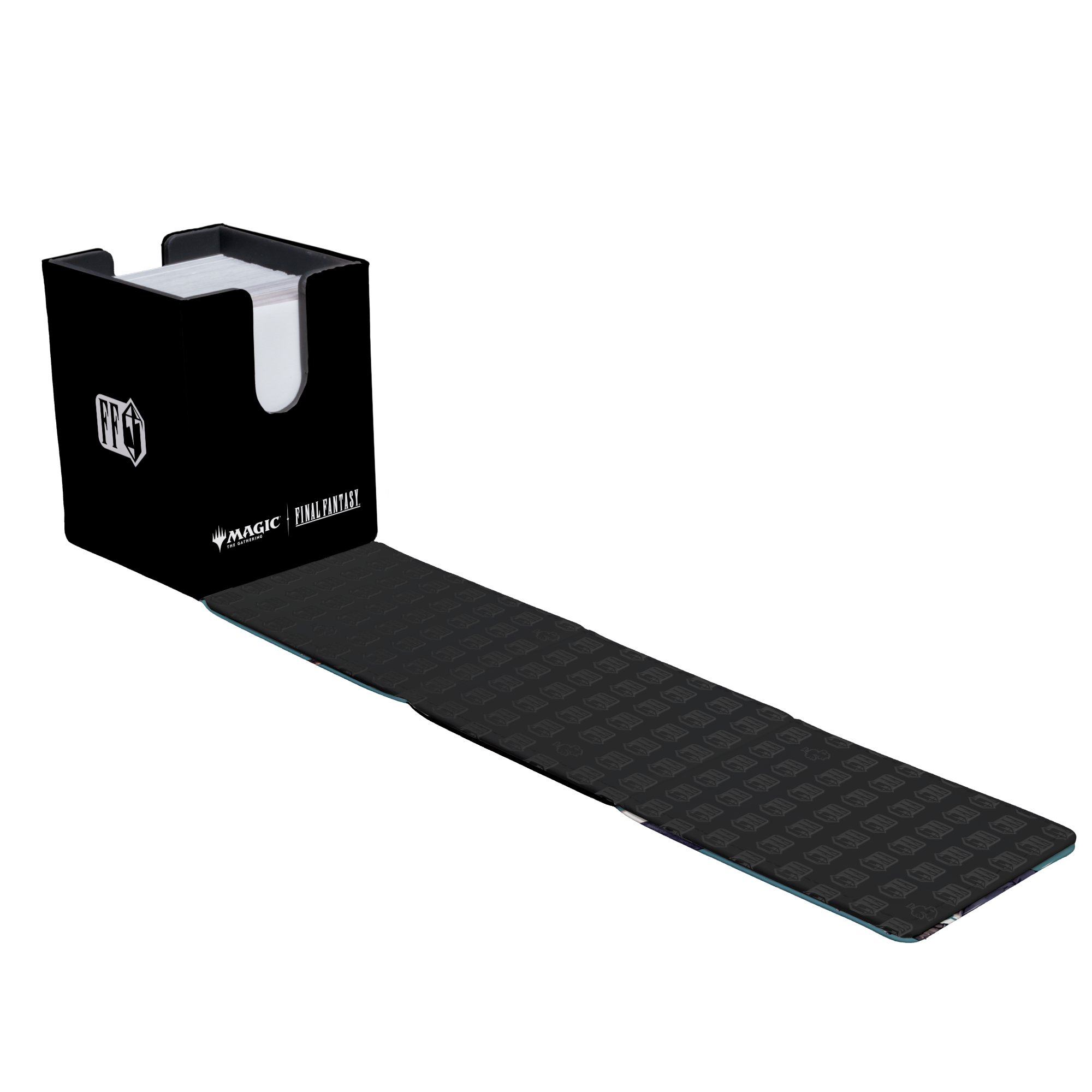 Ultra Pro: Magic x FINAL FANTASY - Cloud, Ex-SOLDIER - Alcove Flip Deck Box (100+ kaarten) - in gebruik