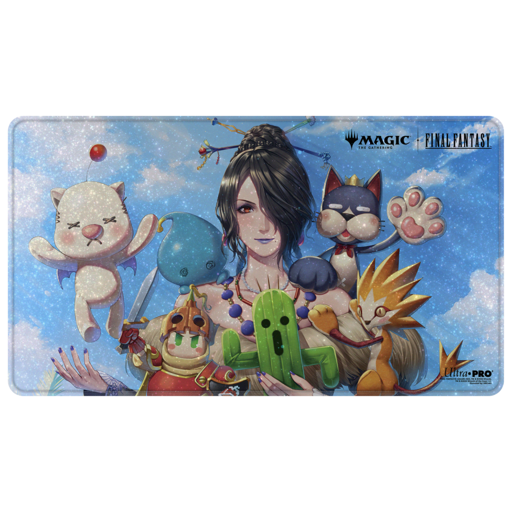 Ultra Pro: Magic x FINAL FANTASY - Lulu, Stern Guardian - HOLOFOIL Playmat (61 x 34 cm) - verpakking vooraan