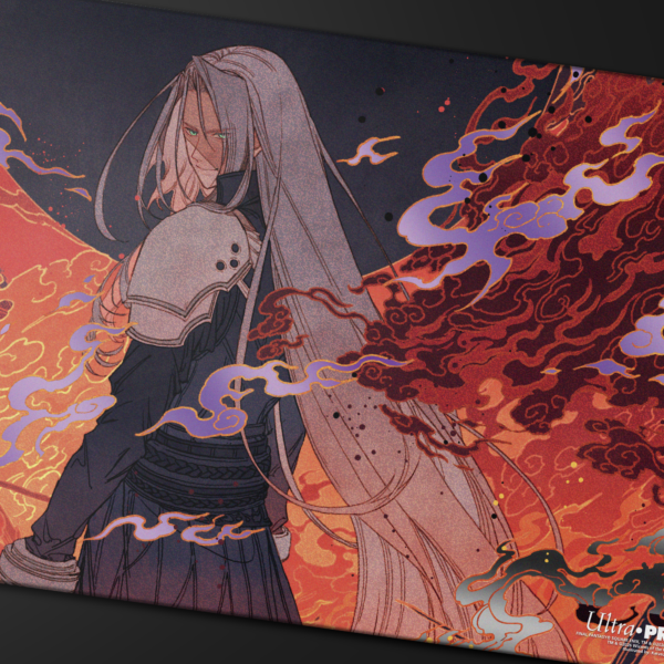 Ultra Pro: Magic x FINAL FANTASY - Nibelheim Aflame - Foil Playmat (61 x 34 cm) - productfoto