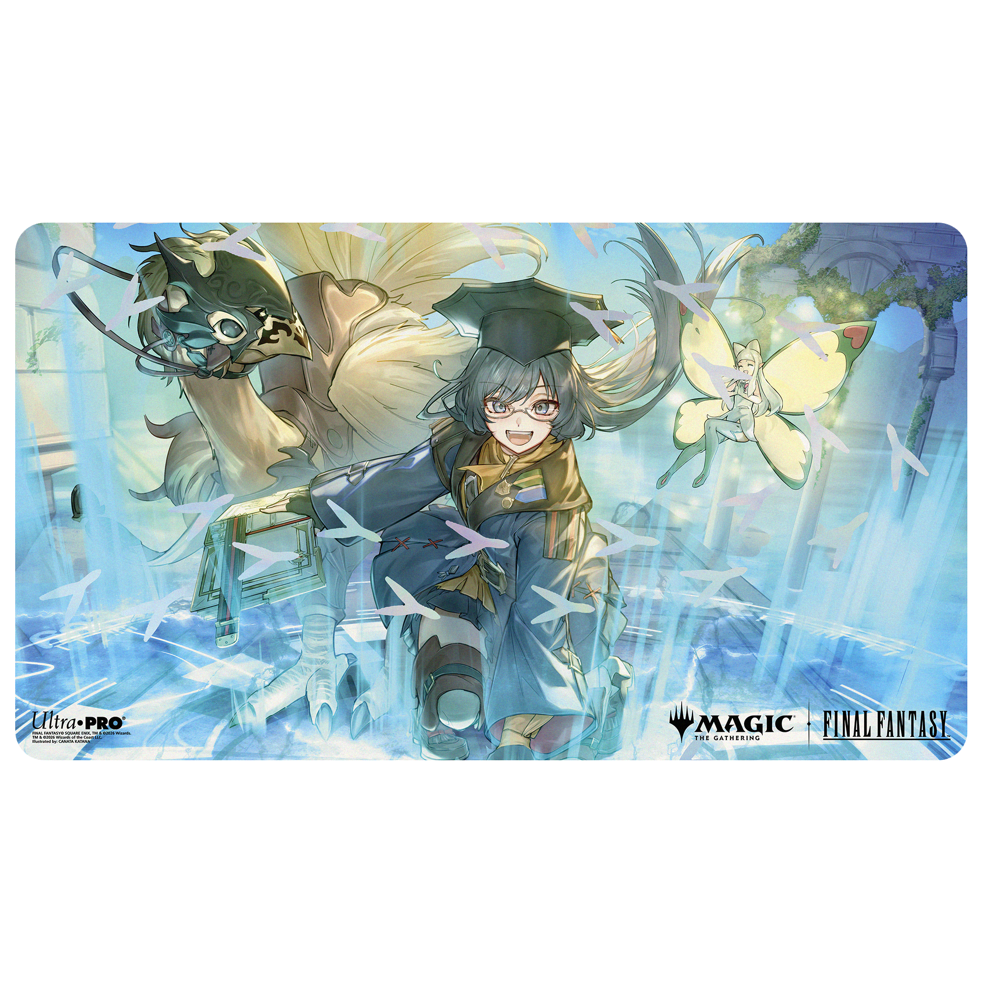 Ultra Pro: Magic x FINAL FANTASY - Snapcaster Mage - Foil Playmat (61 x 34 cm) - verpakking vooraan