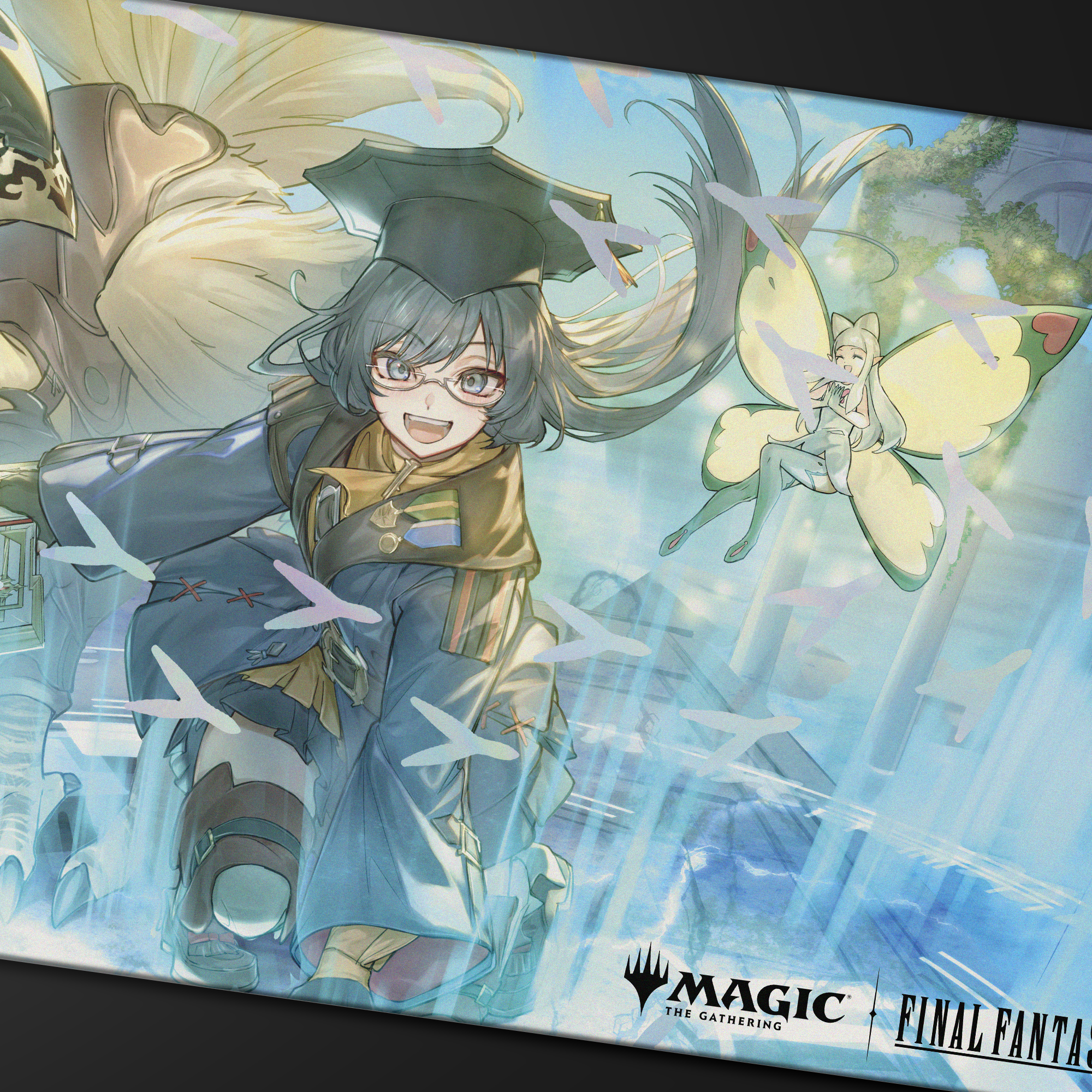 Ultra Pro: Magic x FINAL FANTASY - Snapcaster Mage - Foil Playmat (61 x 34 cm) - productfoto