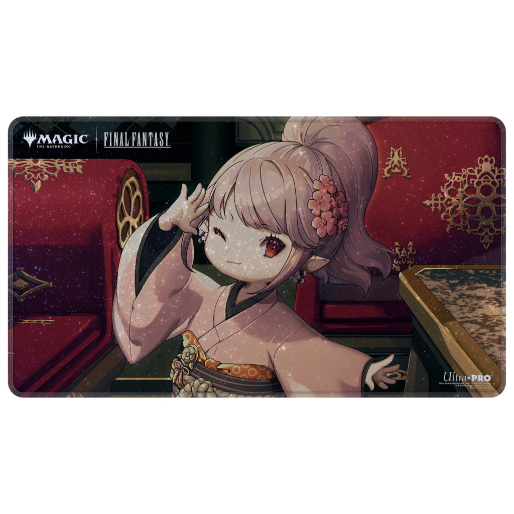 Ultra Pro: Magic x FINAL FANTASY - Tataru Taru - HOLOFOIL Playmat (61 x 34 cm) - verpakking vooraan