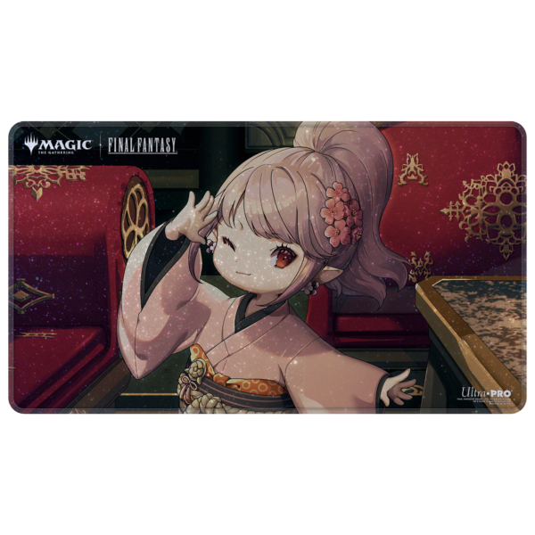 Ultra Pro: Magic x FINAL FANTASY - Tataru Taru - HOLOFOIL Playmat (61 x 34 cm) - verpakking vooraan