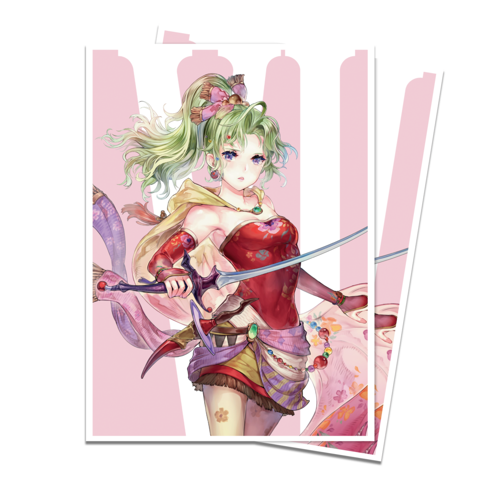 Ultra Pro: Magic x FINAL FANTASY - Terra, Herald of Hope - 105x APEX Deck Protector Sleeves - Standard Size - verpakking vooraan