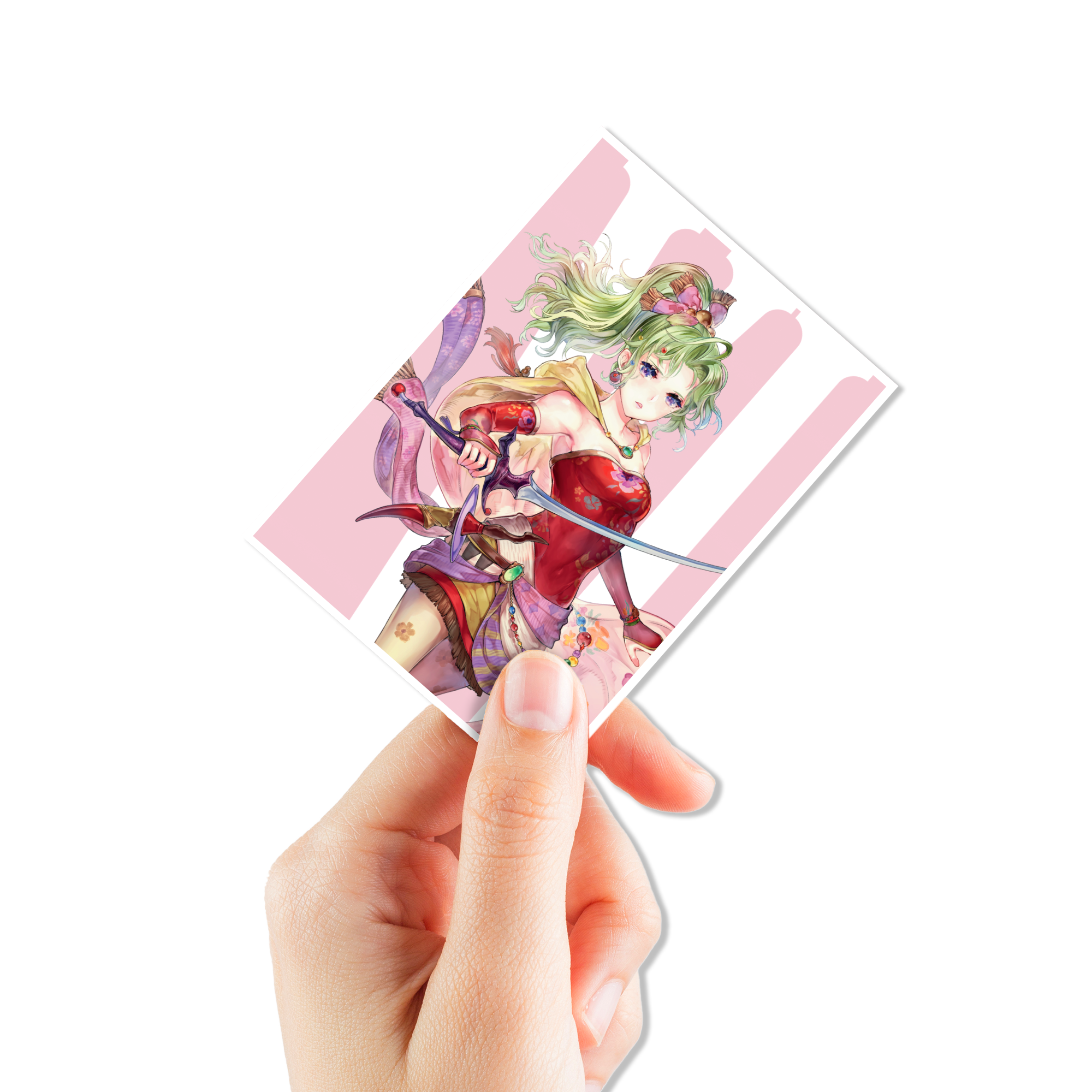 Ultra Pro: Magic x FINAL FANTASY - Terra, Herald of Hope - 105x APEX Deck Protector Sleeves - Standard Size - in gebruik