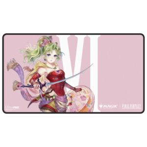 Ultra Pro: Magic x FINAL FANTASY - Terra, Herald of Hope - Black-Stitched Playmat (61 x 34 cm) - verpakking vooraan