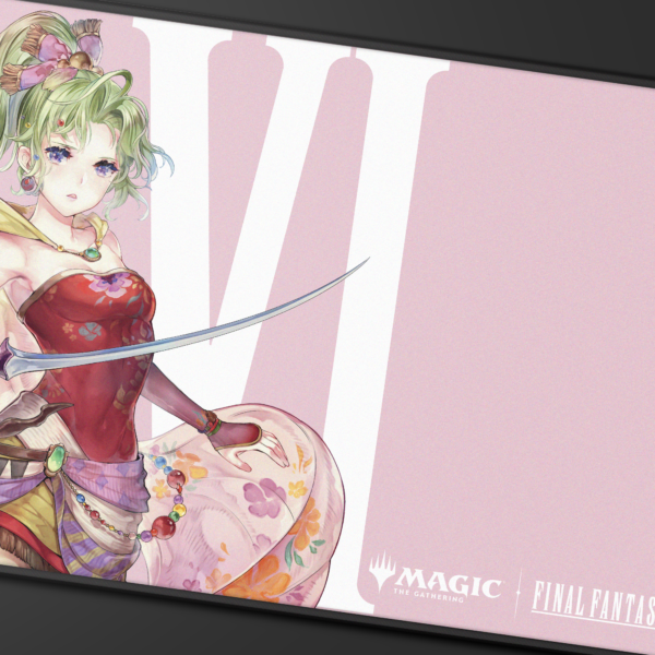 Ultra Pro: Magic x FINAL FANTASY - Terra, Herald of Hope - Black-Stitched Playmat (61 x 34 cm) - productfoto
