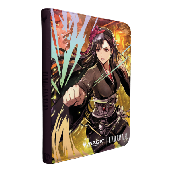 Ultra Pro: Magic x FINAL FANTASY - Tifa Lockhart - 9-Pocket Zippered PRO-Binder (voor 360 kaarten) - achterzijde
