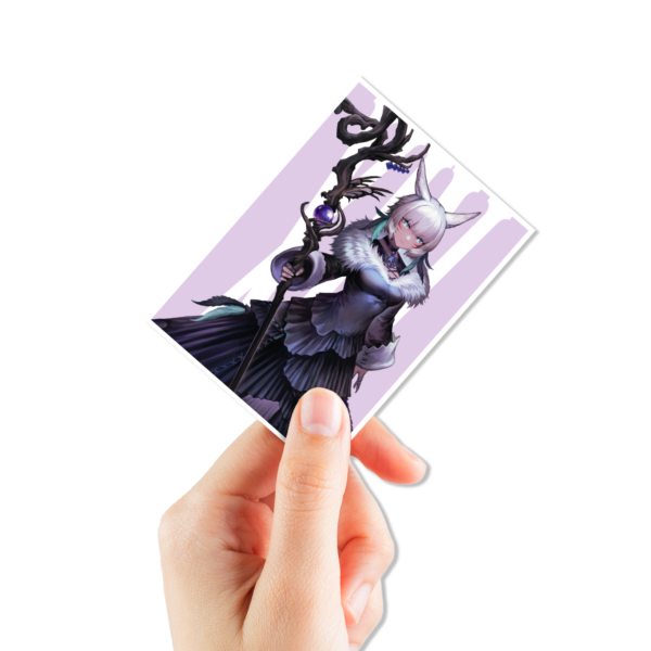 Ultra Pro: Magic x FINAL FANTASY - Y'shtola, Night's Blessed - 105x APEX Deck Protector Sleeves - Standard Size - in gebruik