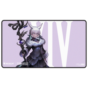Ultra Pro: Magic x FINAL FANTASY - Y'shtola, Night's Blessed - Black-Stitched Playmat (61 x 34 cm) - verpakking vooraan