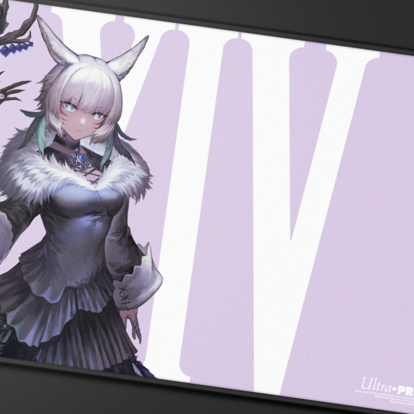 Ultra Pro: Magic x FINAL FANTASY - Y'shtola, Night's Blessed - Black-Stitched Playmat (61 x 34 cm) - productfoto