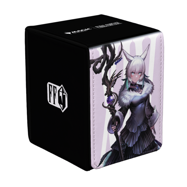 Ultra Pro: Magic x FINAL FANTASY - Y'shtola, Night's Blessed - Alcove Flip Deck Box (100+ kaarten) - verpakking vooraan