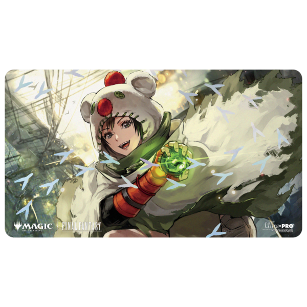 Ultra Pro: Magic x FINAL FANTASY - Yuffie, Materia Hunter - Foil Playmat (61 x 34 cm) - verpakking vooraan