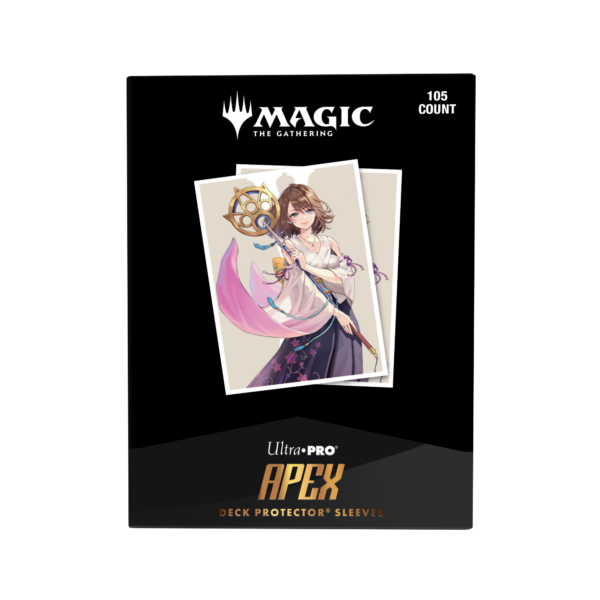 Ultra Pro: Magic x FINAL FANTASY - Yuna, Grand Summoner - 105x APEX Deck Protector Sleeves - Standard Size - achterzijde