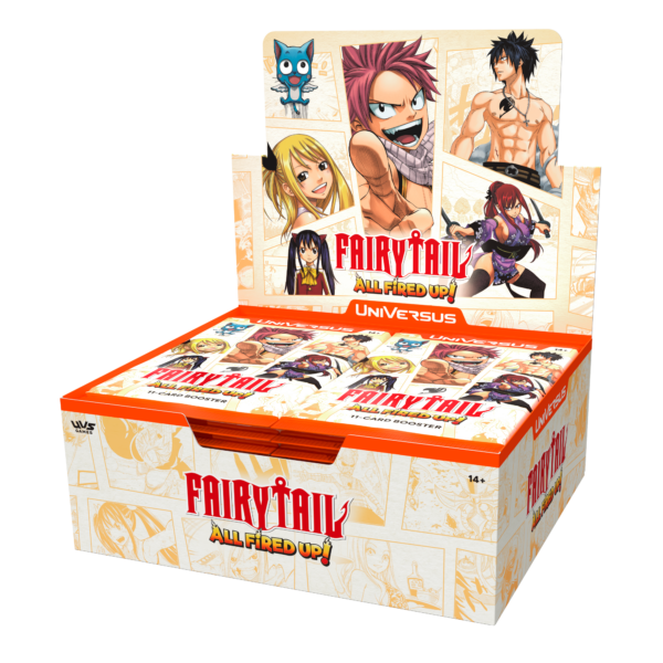 UniVersus: Fairy Tail All Fired Up! - Booster Display (24 boosters) - Engels - productfoto