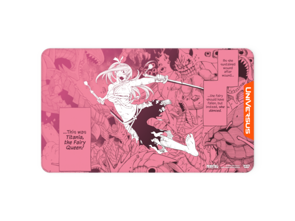 UniVersus: Fairy Tail All Fired Up! - Playmat: Erza (61 x 36 cm) - productfoto