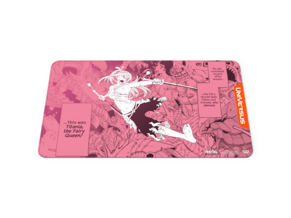 UniVersus: Fairy Tail All Fired Up! - Playmat: Erza (61 x 36 cm) - detailopname