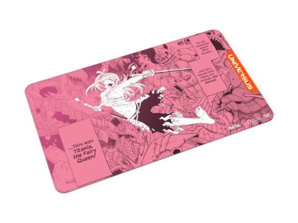 UniVersus: Fairy Tail All Fired Up! - Playmat: Erza (61 x 36 cm) - detail