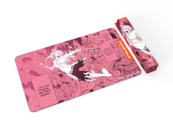 UniVersus: Fairy Tail All Fired Up! - Playmat: Erza (61 x 36 cm) - extra beeld