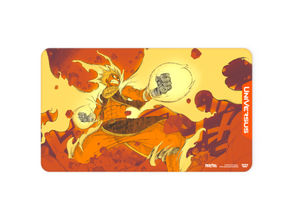 UniVersus: Fairy Tail All Fired Up! - Playmat: Natsu (61 x 36 cm) - productfoto