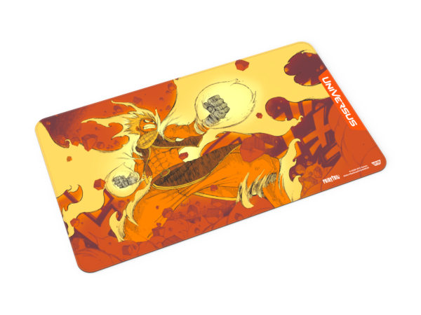 UniVersus: Fairy Tail All Fired Up! - Playmat: Natsu (61 x 36 cm) - sfeerbeeld