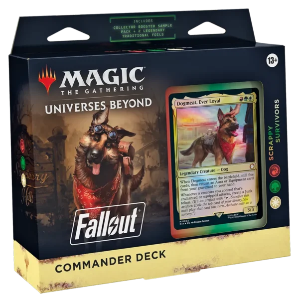 Magic The Gathering fallout commander deck dogmeat ever loyal