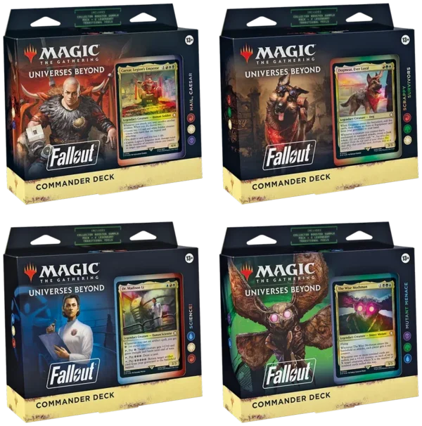 Magic The Gathering fallout commander decks